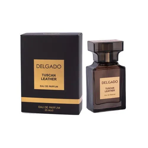 ادوپرفیوم مینیاتوری مردانه دلگادو مدل Tuscan Leather حجم25میل