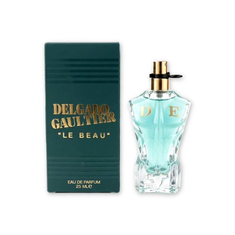 ادوپرفیوم مینیاتوری مردانه ژان پل گوتیه دلگادو DELGADO مدل Gaultier Le Beau جعبه یشمی حجم 25 میل