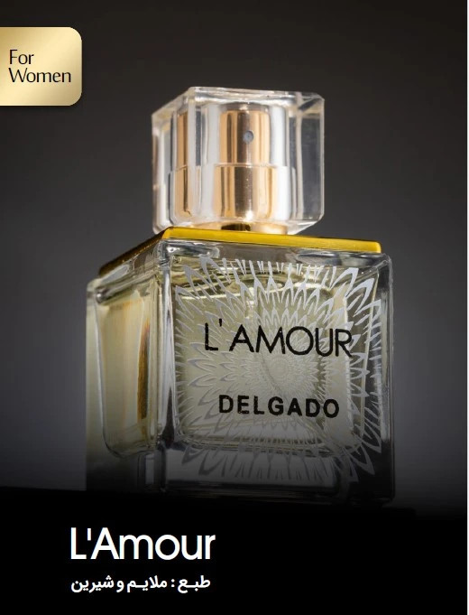 ادوپرفیوم مینیاتوری زنانه دلگادو مدل Lalique L’Amour حجم 25 میلیلیتر