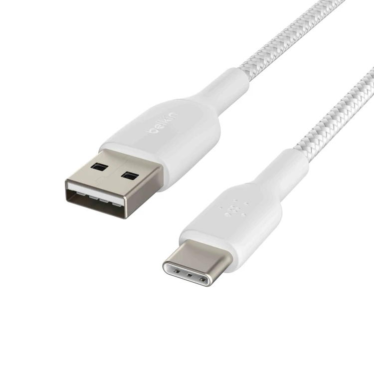 کابل شارژ BOOSTCHARGE PRO BRAIDED FLEX USB C 1 M سفید Belkin