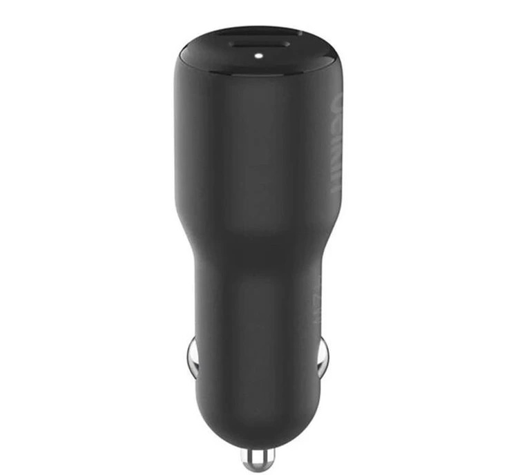 شارژر فندکی 42 وات بلکین - boostcharge dual car charger 42w - مدل ccb005qcbk