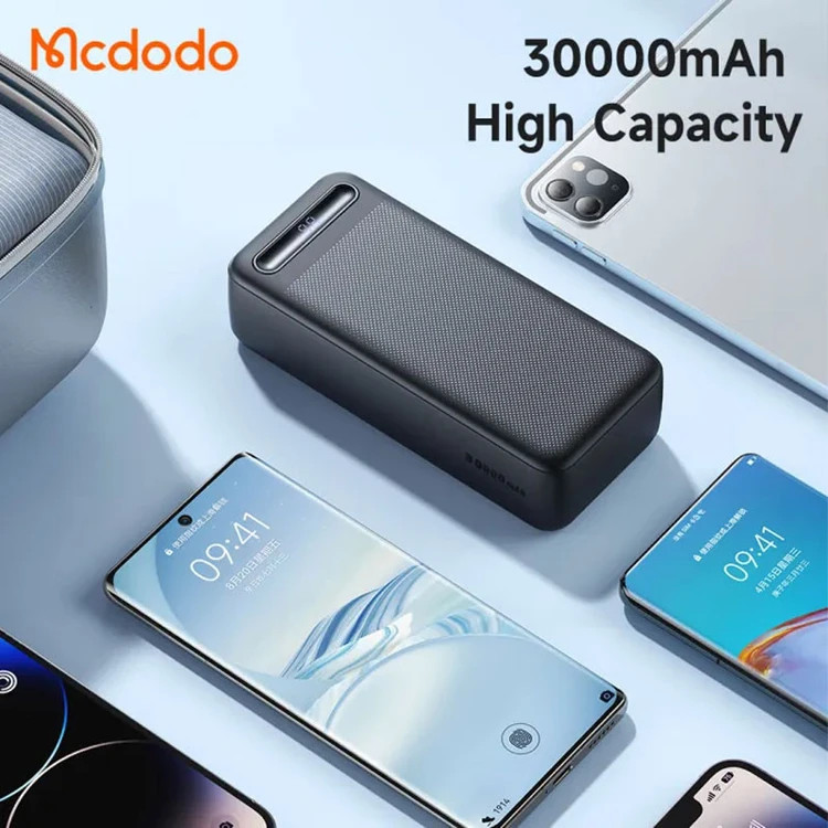 پاور بانک مک دو دو مدل MC-444 با ظرفیت 30000 میلی آمپر ساعت
