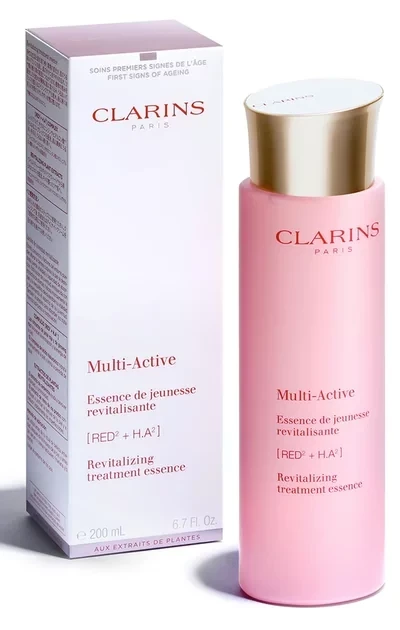 تونر و اسنس جوانساز پوست کلاررنس مدل Multi-Active Treatment Essence حجم 200 میل