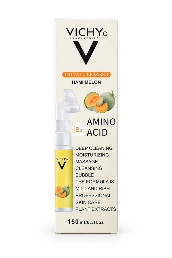 فیس واش ویشی C مدل Hami Melon حاوی آمینواسید B3 حجم 150 میلیلیتر