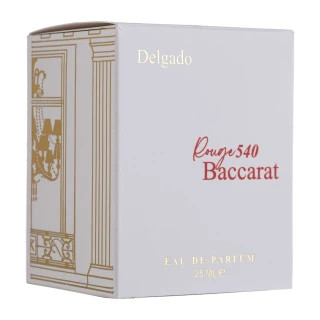 ادوپرفیوم مینیاتوری زنانه دلگادو مدل Baccarat Rouge سفید حجم 25 میلی لیتر