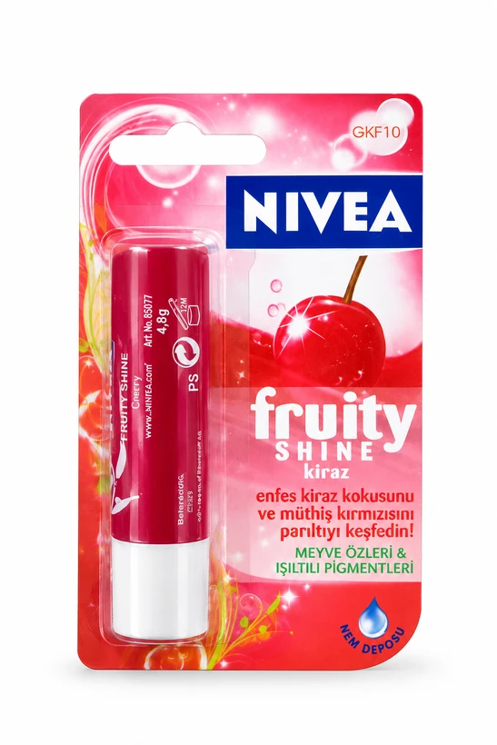 بالم لب نییوا Fruity Shine Cherry حجم 4.8 گرم